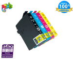 mycartouches Pack B/C/M/Y Cartouche D'encre Epson ( JUMELLES ) 502 XL Pack de 4 Cartouches Epson 502 Compatibles