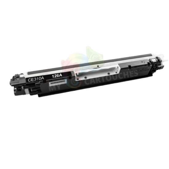 mycartouches Toner/Laser HP 126A - Toner Laser Pour toner HP (CE310A) Black Compatible