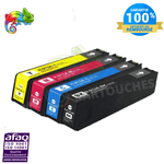 mycartouches ads Jet d'encre Pack de 4 Cartouches d'encre Pour  HP 913A  HP (BCMY)  Compatible