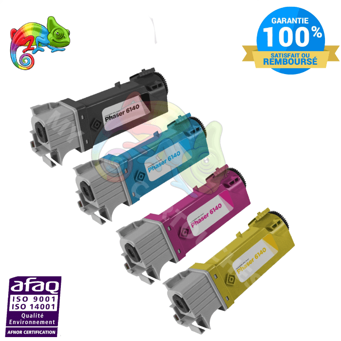 mycartouches Toner/Laser Pack de 4 Toners Xerox Phaser 6140 compatible ( 106R01480/106R01479/106R01478/106R01477 )