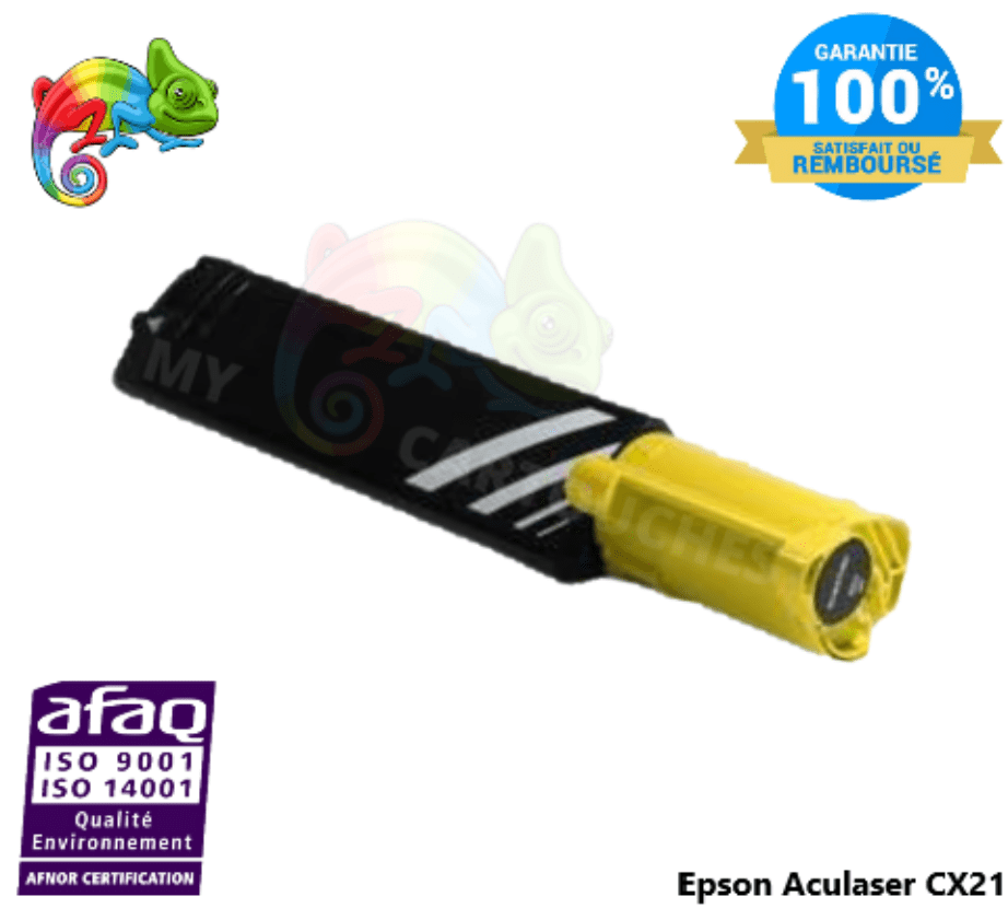 mycartouches Toner/Laser Toner Compatible  Pour Epson Aculaser CX21 Jaune ( C13S050316 )