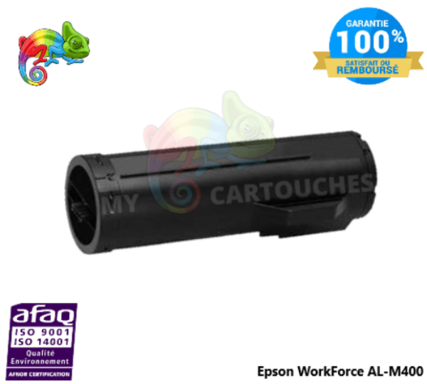 mycartouches Toner/Laser Toner Compatible  Pour Epson Worforce AL-M 400  Noir  ( C13S050697, C13S050699 )