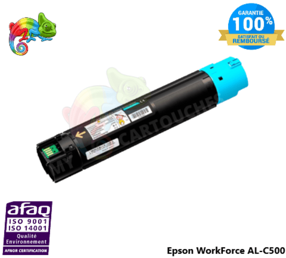 mycartouches Toner/Laser Toner Compatible  Pour Epson WorkForce AL-C500 Cyan ( C13S050662 )