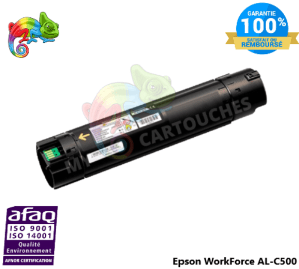 mycartouches Toner/Laser Black / 10500 pages Toner Compatible  Pour Epson WorkForce AL-C500 Noir ( C13S050663 )