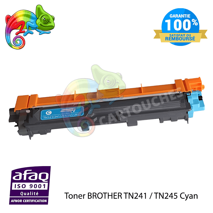 mycartouches Toner/Laser Cyan / 2200 / LB245C Toner Laser Brother TN 241/245 Cyan  Compatible