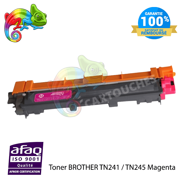 mycartouches Toner/Laser Magenta / 2200 / LB245M Toner Laser Brother TN 241/245 Magenta  compatible