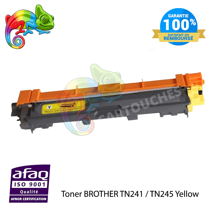 mycartouches Toner/Laser Yellow / 2200 / LB245Y Toner Laser Brother TN 241/245 Yellow  compatible