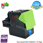 MyCartouches Toner/Laser Cyan / 2 000 Pages / C540H2CG Toner laser compatible avec Lexmark C540 ( C540H2CG )    - Cyan 2 000 pages