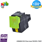 MyCartouches Toner/Laser Toner laser compatible avec Lexmark CS510 702XY Yellow