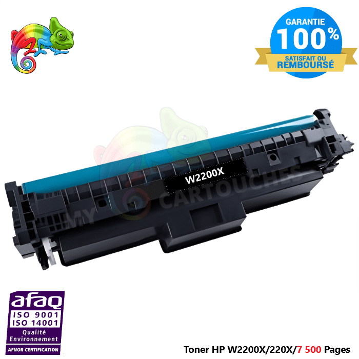 mycartouches Toner/Laser Toner Laser HP 220X Noir Toner laser HP ( W2200X) Compatible