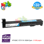mycartouches Toner/Laser Toner Laser HP CF311A 826A Cyan - 35100 Pages