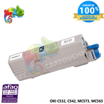 mycartouches Toner/Laser Toner Laser Noir  Compatible  Pour OKI C532 / C542 / C563 / MC573 ( 46490608 )