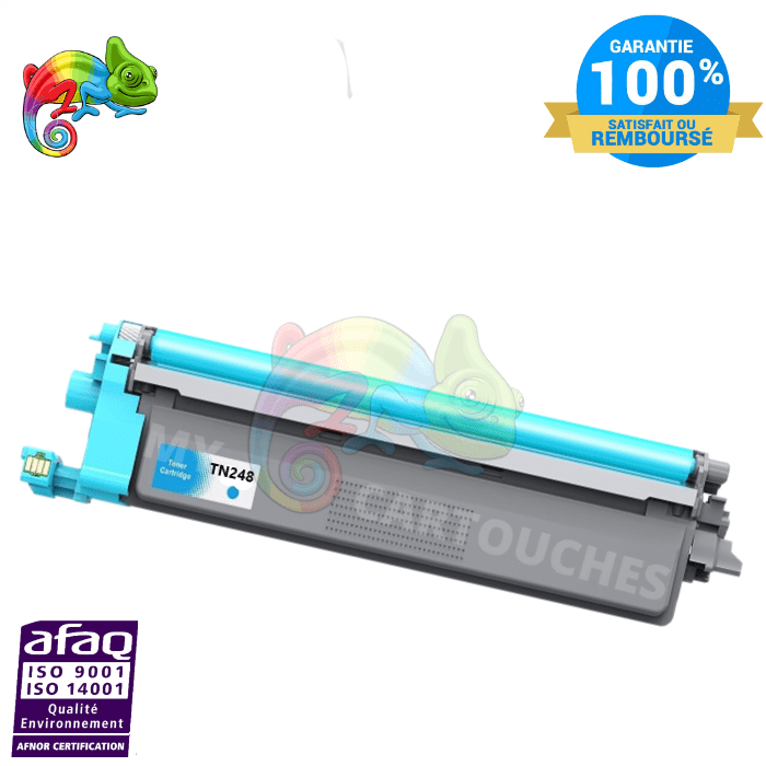 MyCartouches Toner/Laser Noir / 1 000  Pages / TN248 Toner Laser  Pour Brother TN 248 Cyan  Brother ( MFC-L 8300 Series ..... )Compatible