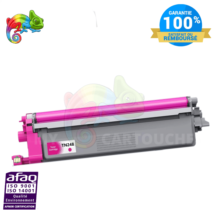 MyCartouches Toner/Laser Magenta / 1 000  Pages / TN248 Toner Laser  Pour Brother TN 248 Magenta  Brother ( MFC-L 8300 Series ..... )Compatible