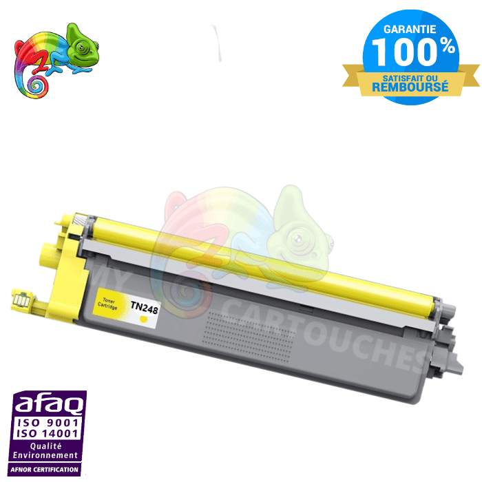 MyCartouches Toner/Laser Yellow / 1 000  Pages / TN248 Toner Laser  Pour Brother TN 248 Yellow Brother ( MFC-L 8300 Series ..... )Compatible