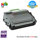 mycartouches Toner/Laser Black / 20 000 Pages / TN-3520 Toner Laser Pour  Brother TN 3520 Compatible 20 000 Pages