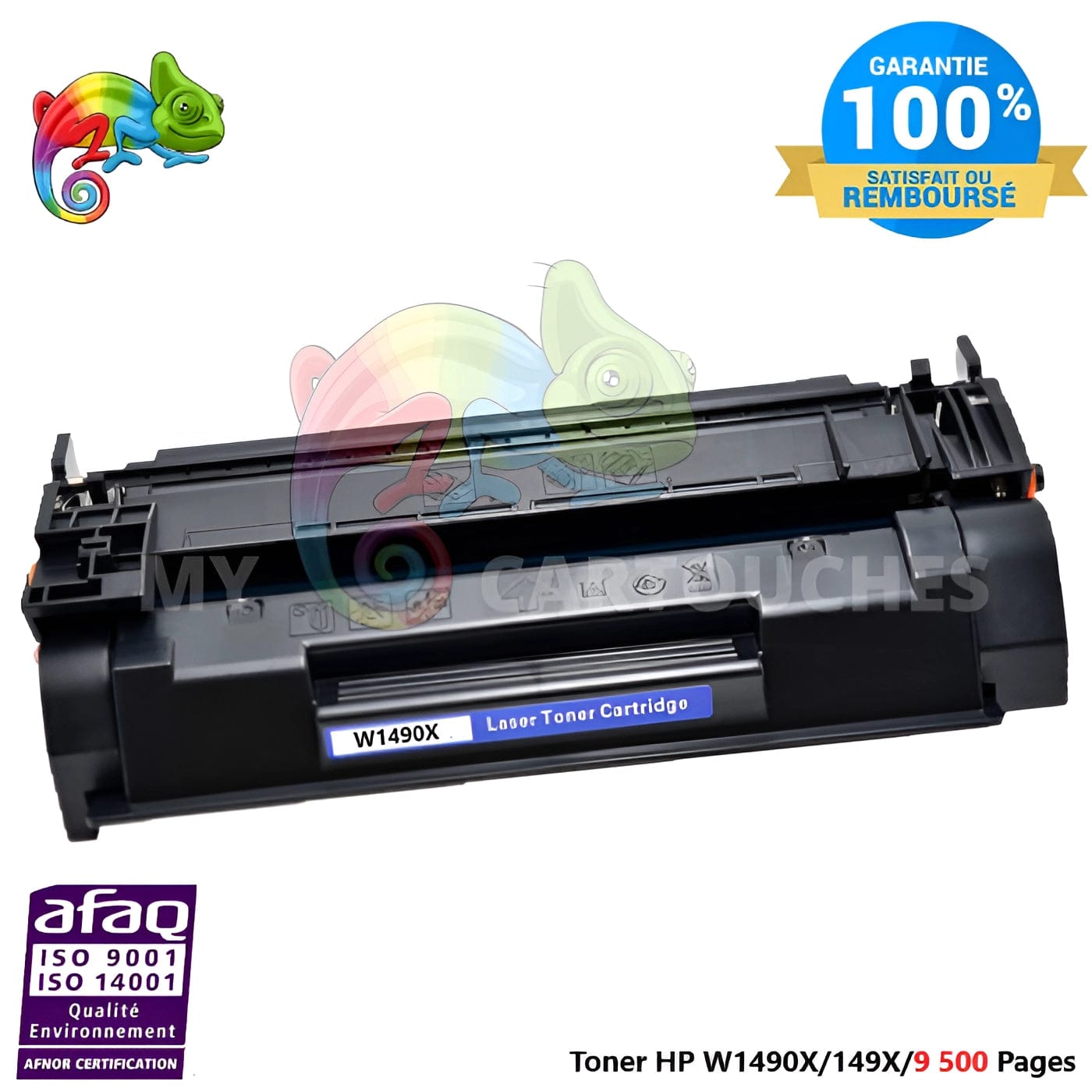 mycartouches Toner/Laser Toner Laser Pour  HP 149X  NOIR  Toner laser HP ( W1490X) Compatible