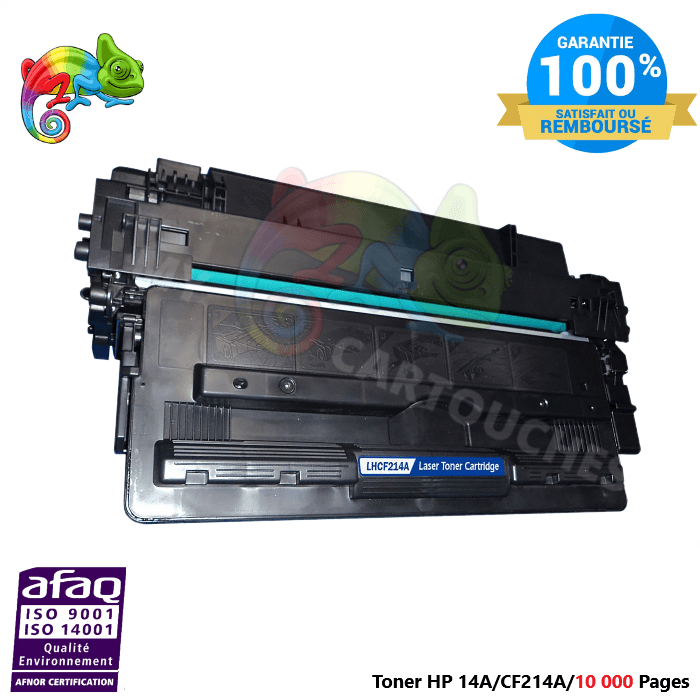 mycartouches Toner/Laser Toner Laser Pour  HP 14A  NOIR Toner laser HP  (CF214A) Compatible