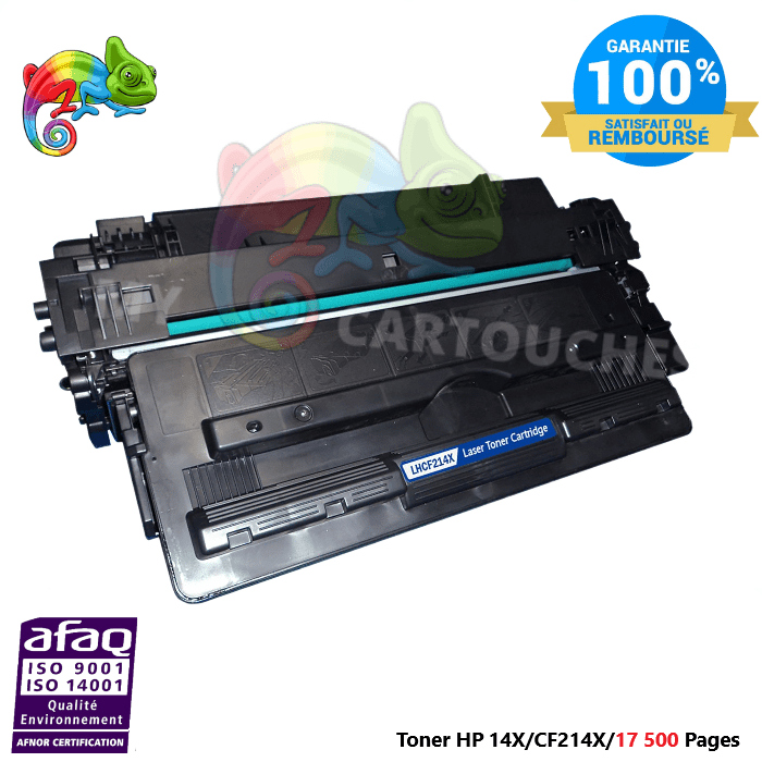 mycartouches Toner/Laser Toner Laser Pour  HP 14X  NOIR Toner laser HP  (CF214X) Compatible