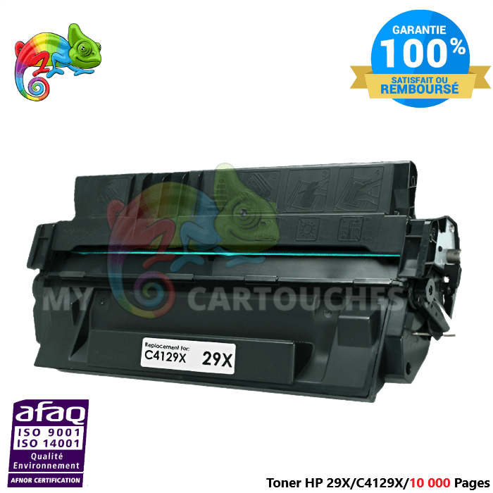 mycartouches Toner/Laser Toner Laser Pour  HP 29X Noir Toner laser HP (C4129X) Compatible