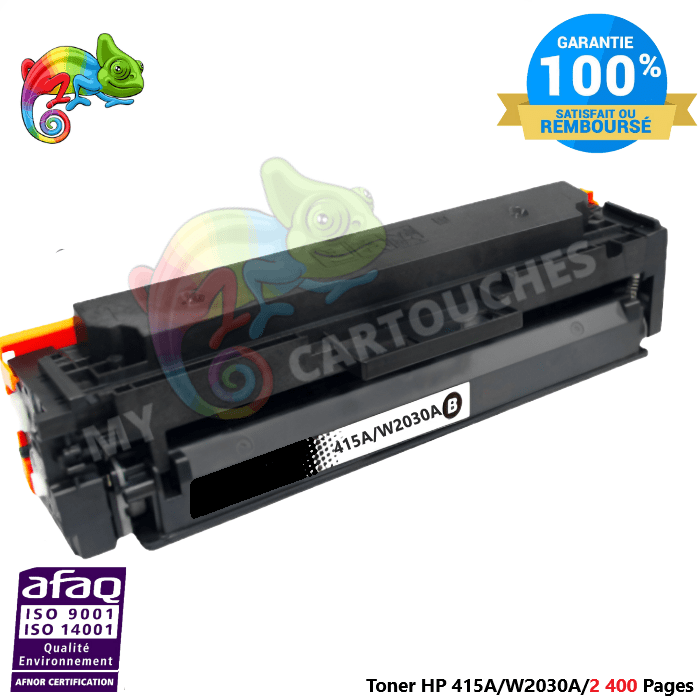 mycartouches Toner/Laser Toner Laser Pour  HP 415A  Noir Toner laser HP (W2030A) Compatible