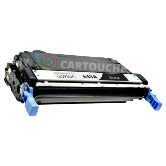 mycartouches Toner/Laser Toner Laser Pour  HP 643 A Noir  Toner laser HP (Q5950A) Compatible