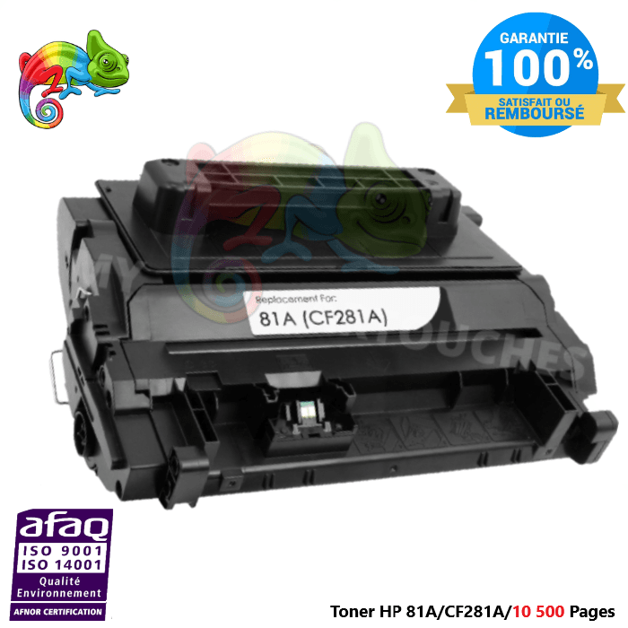 mycartouches Toner/Laser Toner Laser Pour  HP 81A  Noir Toner laser HP (CF281A) Compatible