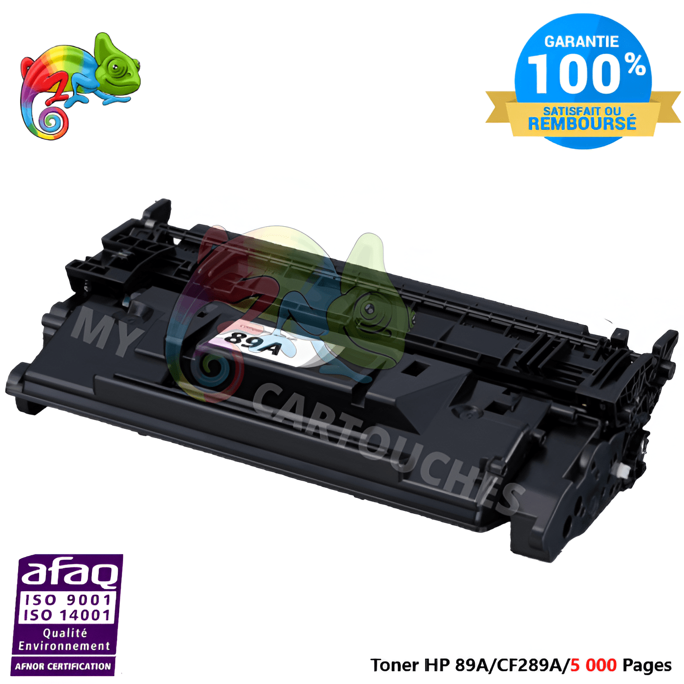 mycartouches Toner/Laser Toner Laser Pour  HP 89A  Noir Toner laser HP (CF289A) Compatible