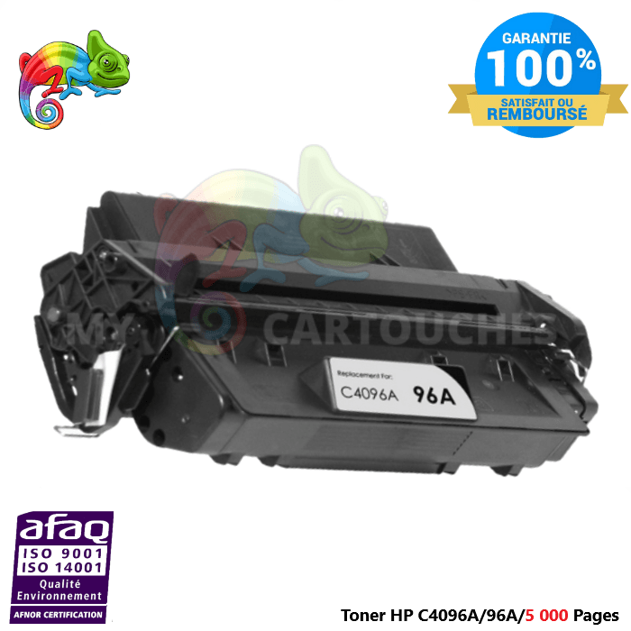 mycartouches Toner/Laser Toner Laser Pour  HP C4096A  NOIR  Toner laser HP 96A Compatible