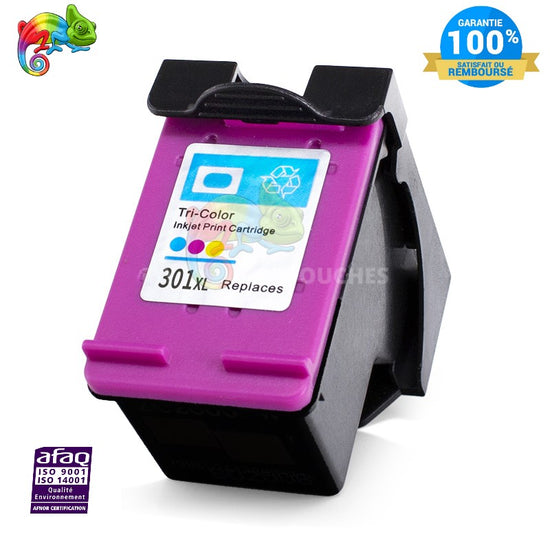 Cartouches encre compatibles avec imprimantes HP 301 XL - DeskJet 2510 3000  3050