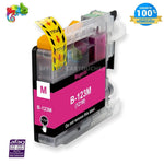 mycartouches Jet d'encre Magenta / 800 PAGES / 10 ML / B123M Cartouche d'encre Brother LC-123 xl  Brother LC-123 Magenta Brother Compatible