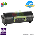 MyCartouches Toner/Laser Black / 8 500 Pages / 051B0HA0 Toner laser compatible avec Lexmark MS417 051B0HA0 Noir