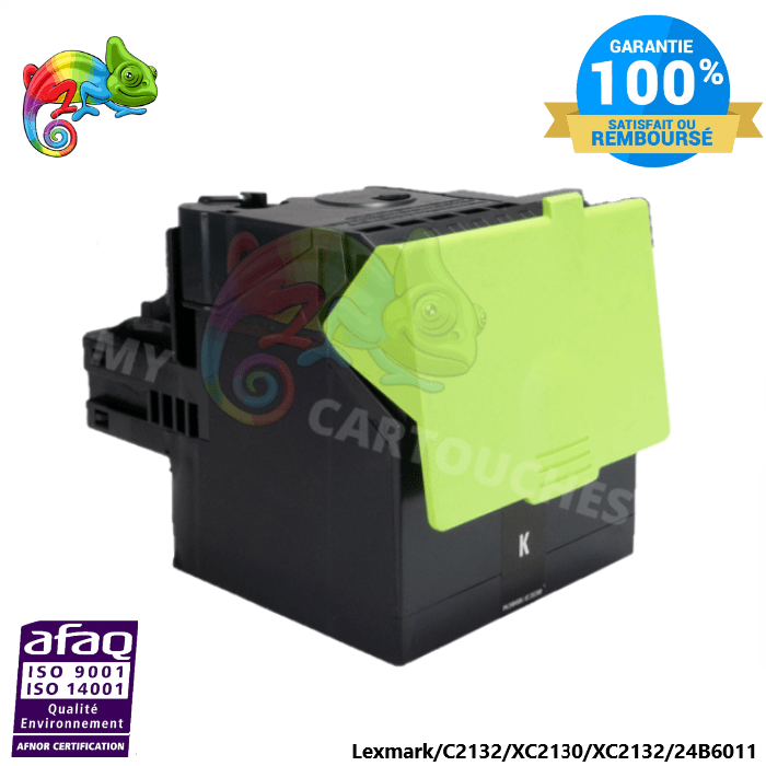 MyCartouches Toner/Laser Toner laser compatible avec Lexmark XC2132 (24B6011) Black