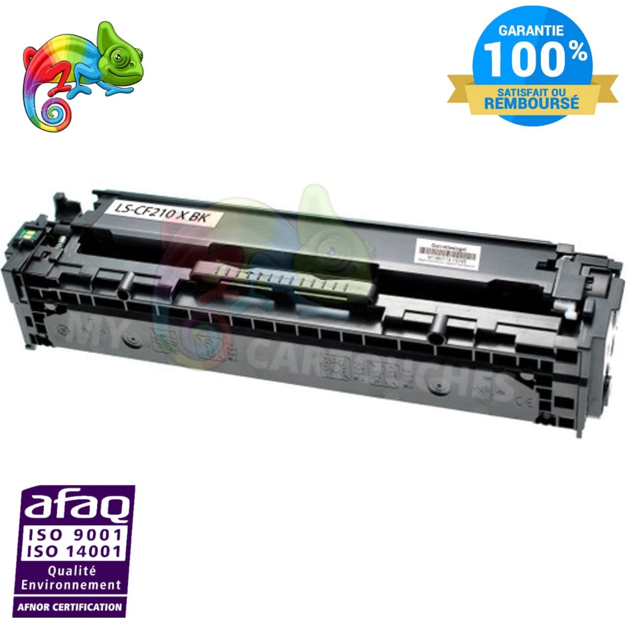 mycartouches Toner/Laser Black / 2400 / LHCF210X Toner Laser Compatible Pour  HP 131A ( CF 210X ) Noir