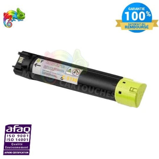 mycartouches Toner/Laser Yellow / 12000 pages / 59310924 / 5130 Toner Laser DELL  5130 Yellow toner laser DELL  5130 Compatible