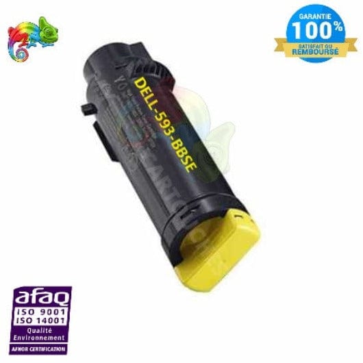 mycartouches Toner/Laser Toner Laser DELL 825 Yellow toner laser DELL  593BBSE Compatible