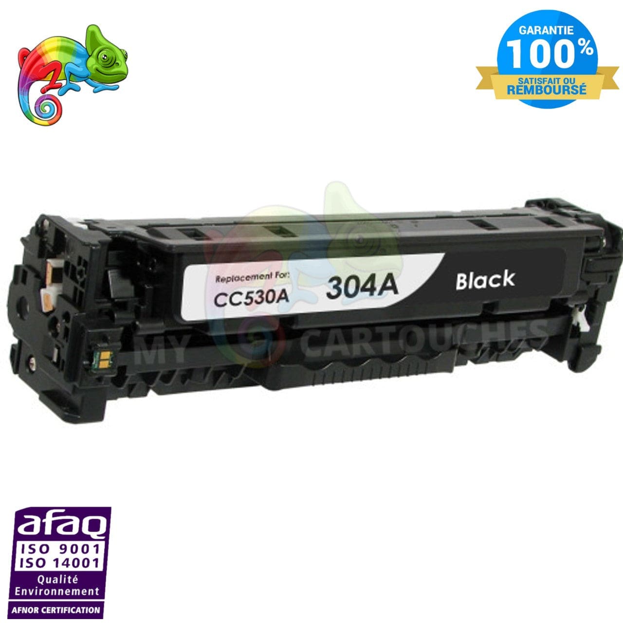 mycartouches Toner/Laser Black / 3500 / LHCC530A Toner Laser HP CC530A noir  Compatible