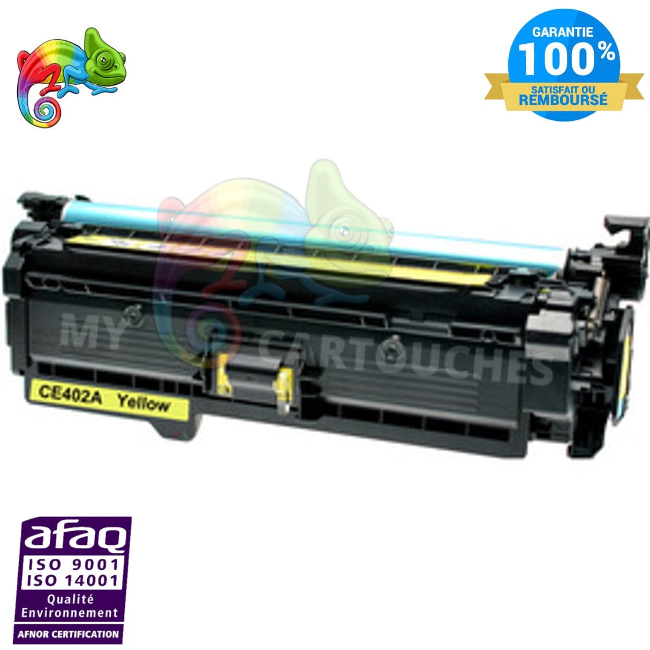 mycartouches Toner/Laser YELLOW / 6000 / LHCE402X non TONER LASER  HP CE402X YELLOW COMPATIBLE