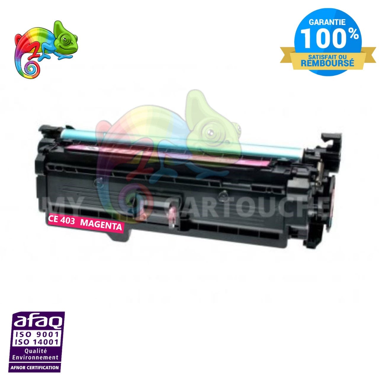 mycartouches Toner/Laser MAGENTA / 6000 / LHCE403X non TONER LASER  HP CE403X MAGENTA COMPATIBLE