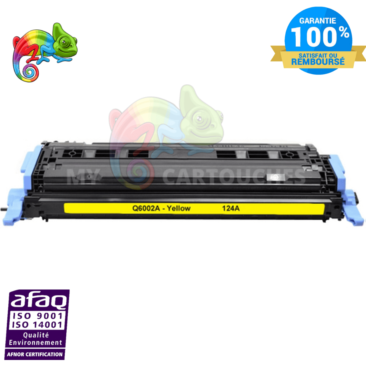 mycartouches Toner/Laser YELLOW / 2000 / lh6002y non TONER LASER  HP Q6002 YELLOW COMPATIBLE