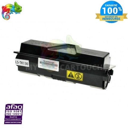 mycartouches Toner/Laser black / 7200 pages / 1T02HS0EU0 Toner Laser Kyocera TK-130 Black toner laser Kyocera Compatible