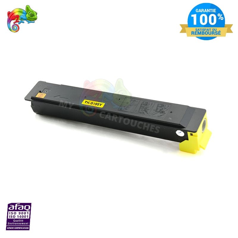 mycartouches Toner/Laser Yellow / 7000 pages Toner Laser Kyocera TK-5195 Yellow toner laser Kyocera Compatible