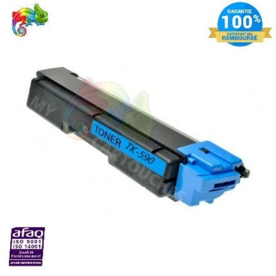 mycartouches Toner/Laser Toner Laser Kyocera TK-590 Cyan toner laser Kyocera Compatible