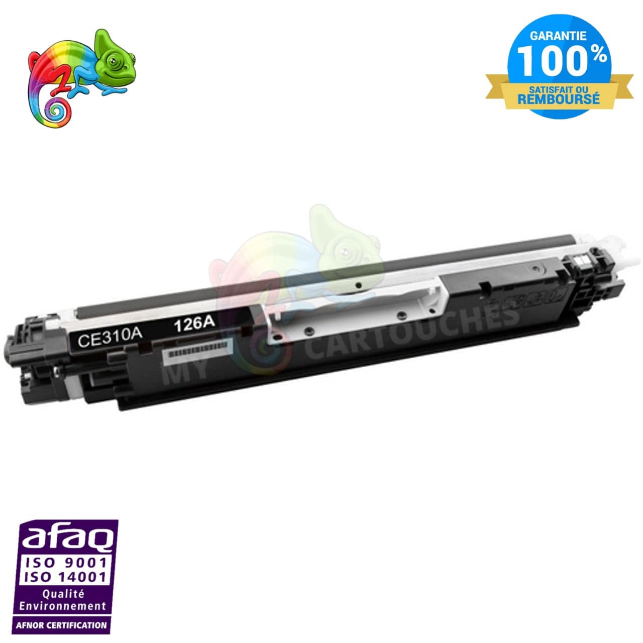 mycartouches Toner/Laser Toner Laser Pour HP 126A  toner HP (CE310A) Black Compatible