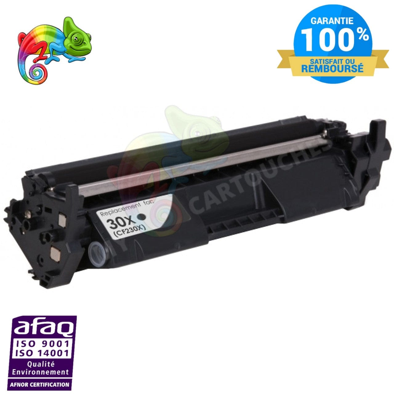 mycartouches Toner/Laser Toner Laser  Pour HP 30X Noir Toner Laser HP (CF230X) Compatible