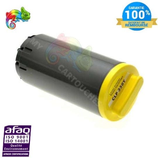 mycartouches Toner/Laser Yellow / 2 000 pages / CLP350 toner laser samsung CLP-Y350 jaune Compatible