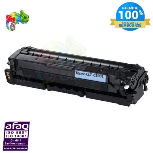 mycartouches Toner/Laser Cyan / 5000 pages / L1-ST503C TONER LASER SAMSUNG CLT-C503 cyan Compatible