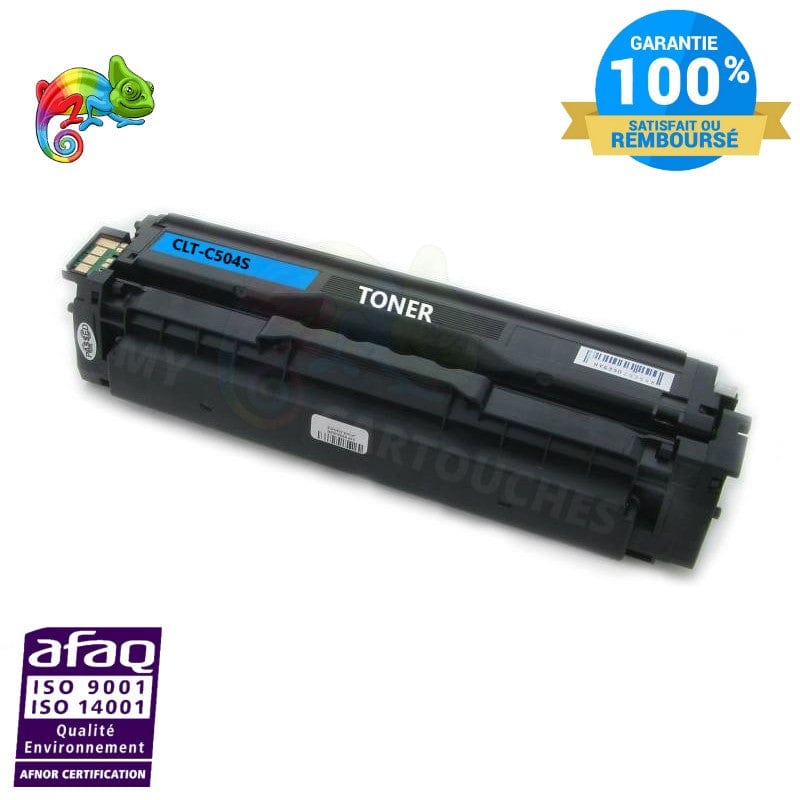 mycartouches Toner/Laser cyan / 1 800 pages / L1-ST504C-PRO TONER LASER SAMSUNG CLT-C504 cyan Compatible