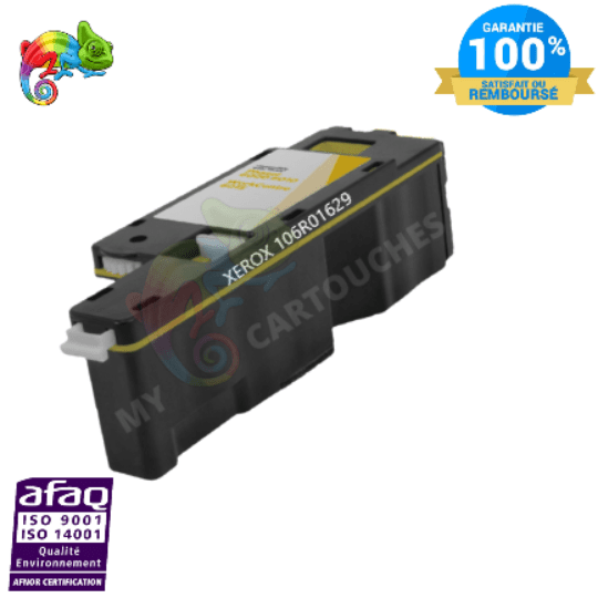 mycartouches Toner/Laser Yellow / 1000 pages / 106R01629 Toner Laser XEROX 6000 Jaune 106R01629 Compatible
